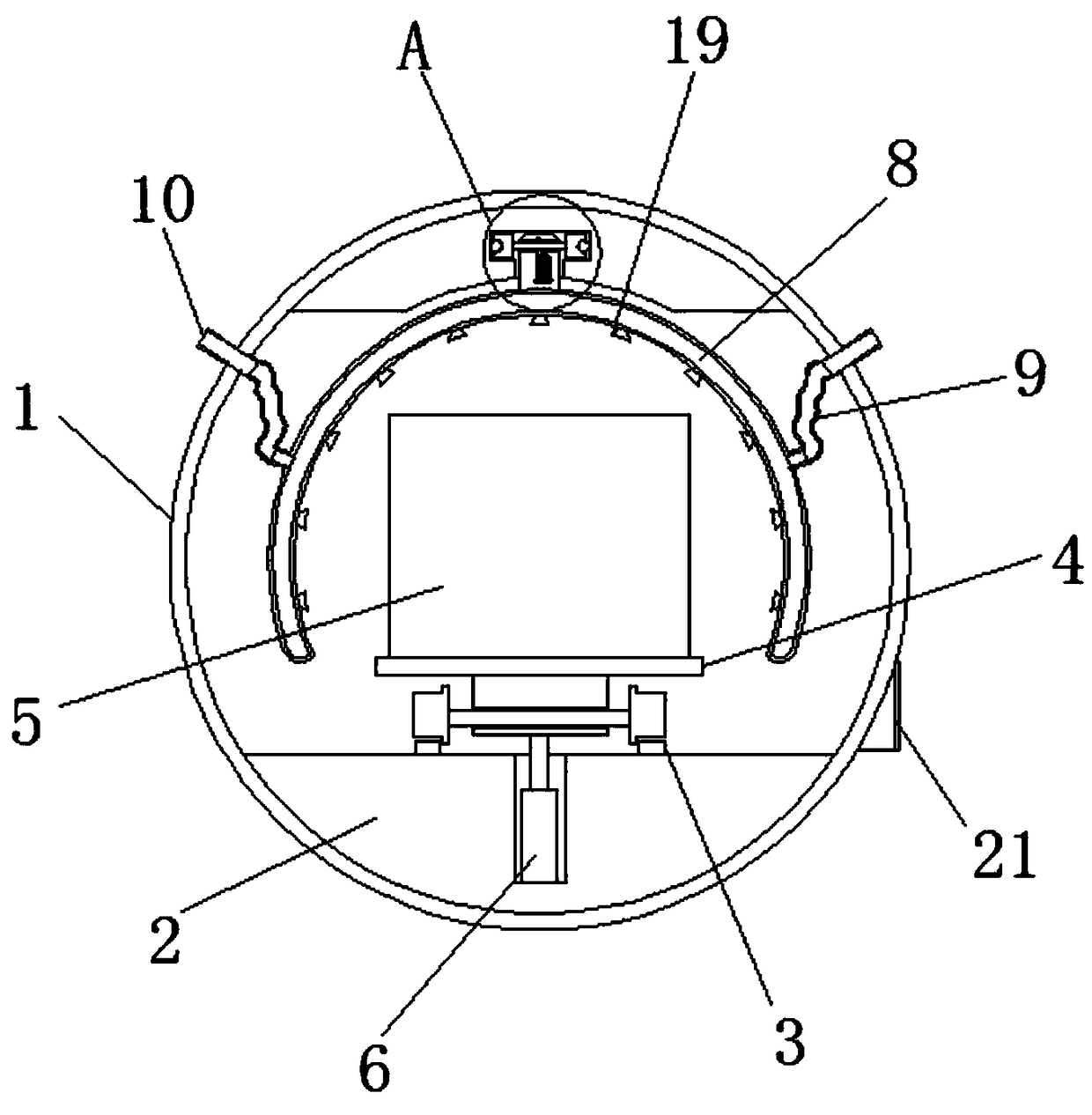 Autoclaved aerated concrete block water content control device