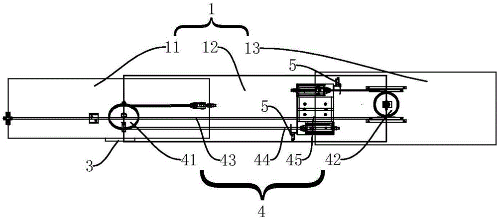 Auxiliary braking system for boarding bridge