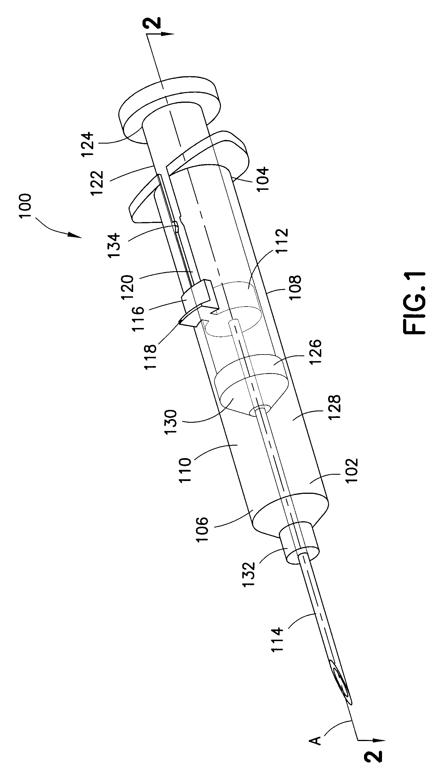 Safety Syringe Having A Manually Activated Retractable Needle