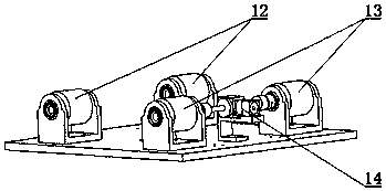 A GIS bus barrel mount multi-dimensional moving device