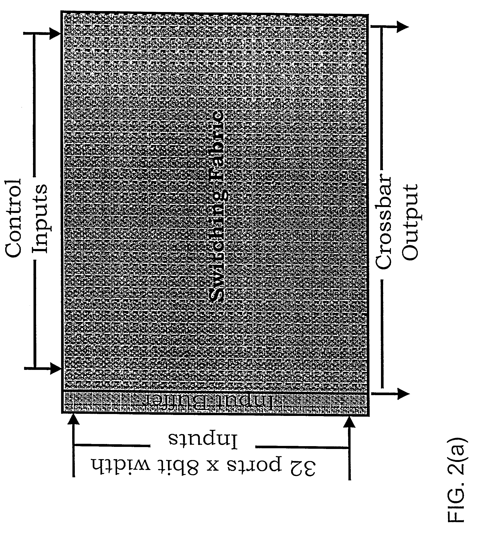 Flexible crossbar switching fabric