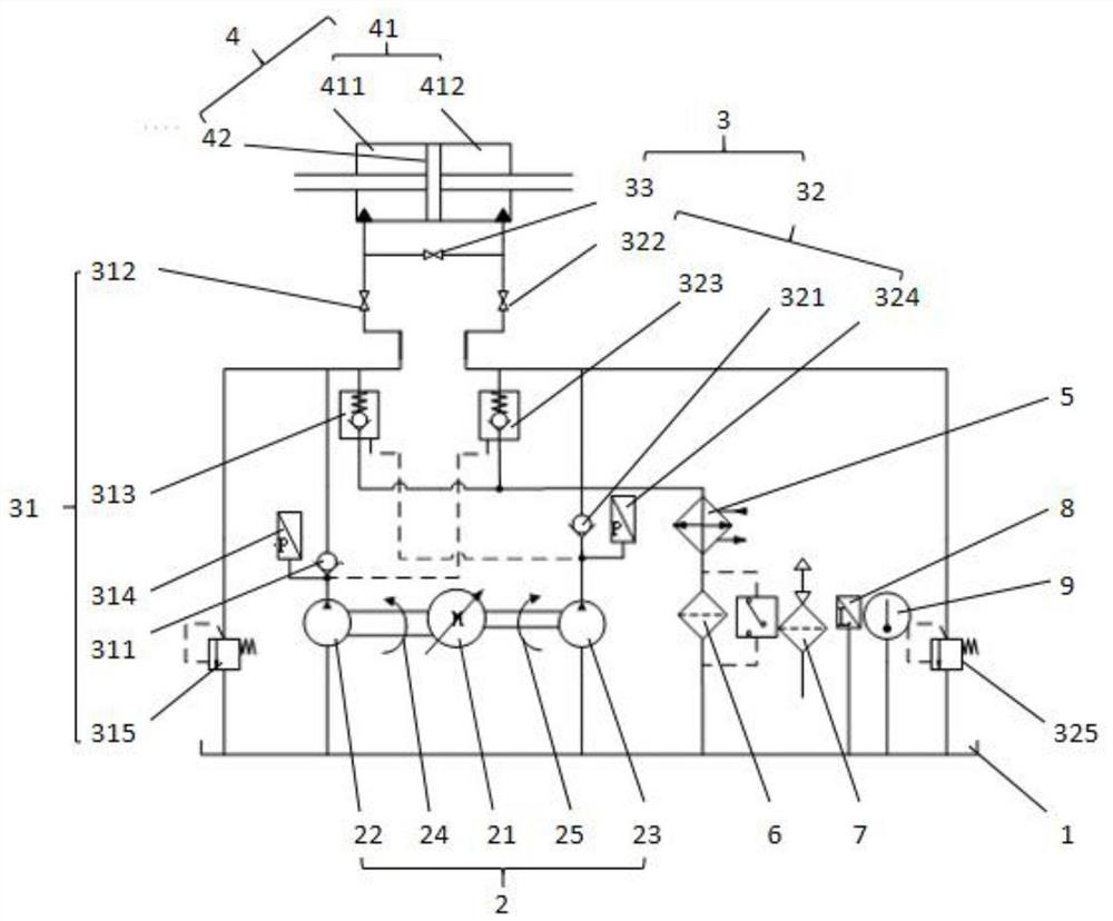 Low-noise bidirectional servo pump source