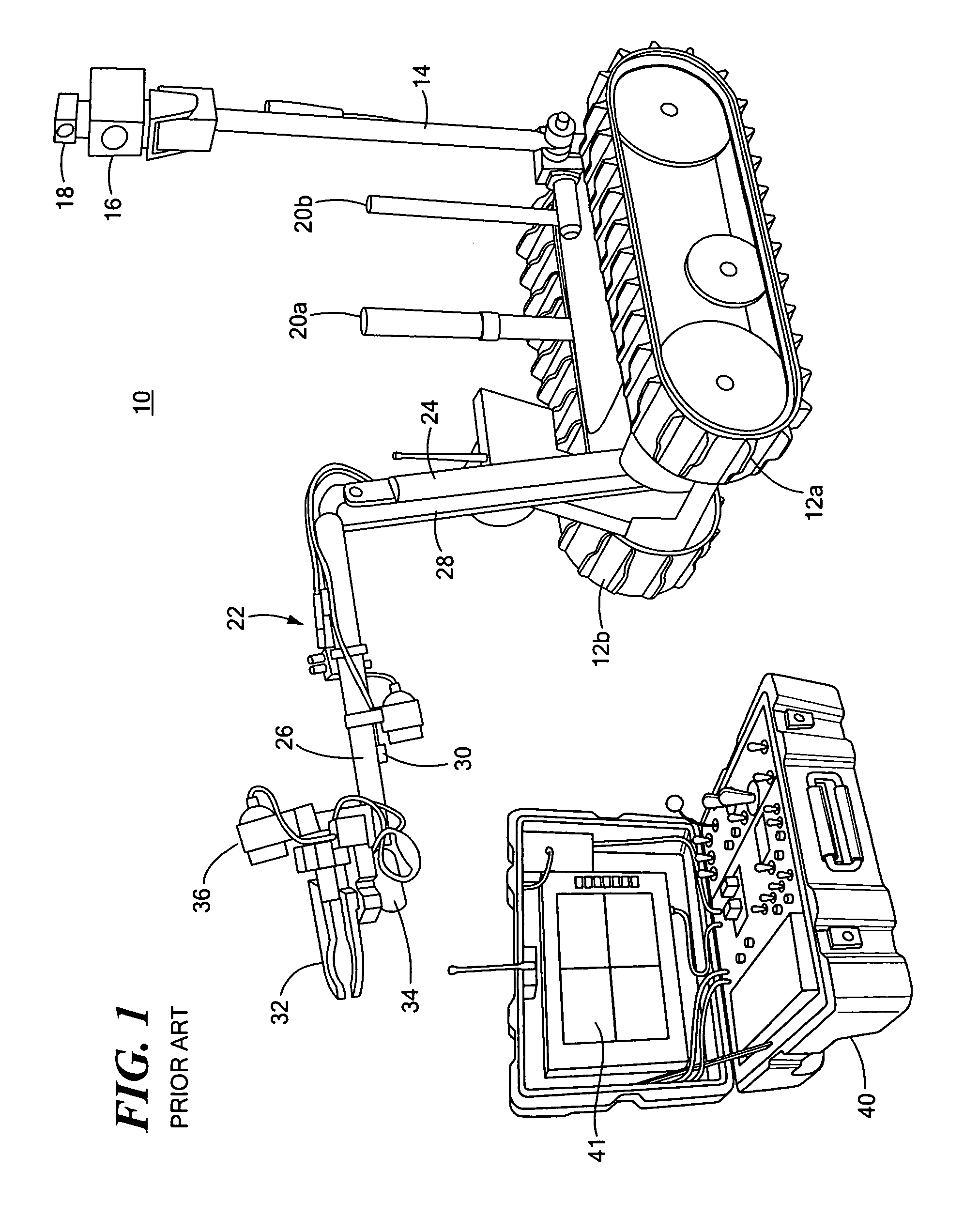 End effector for mobile remotely controlled robot