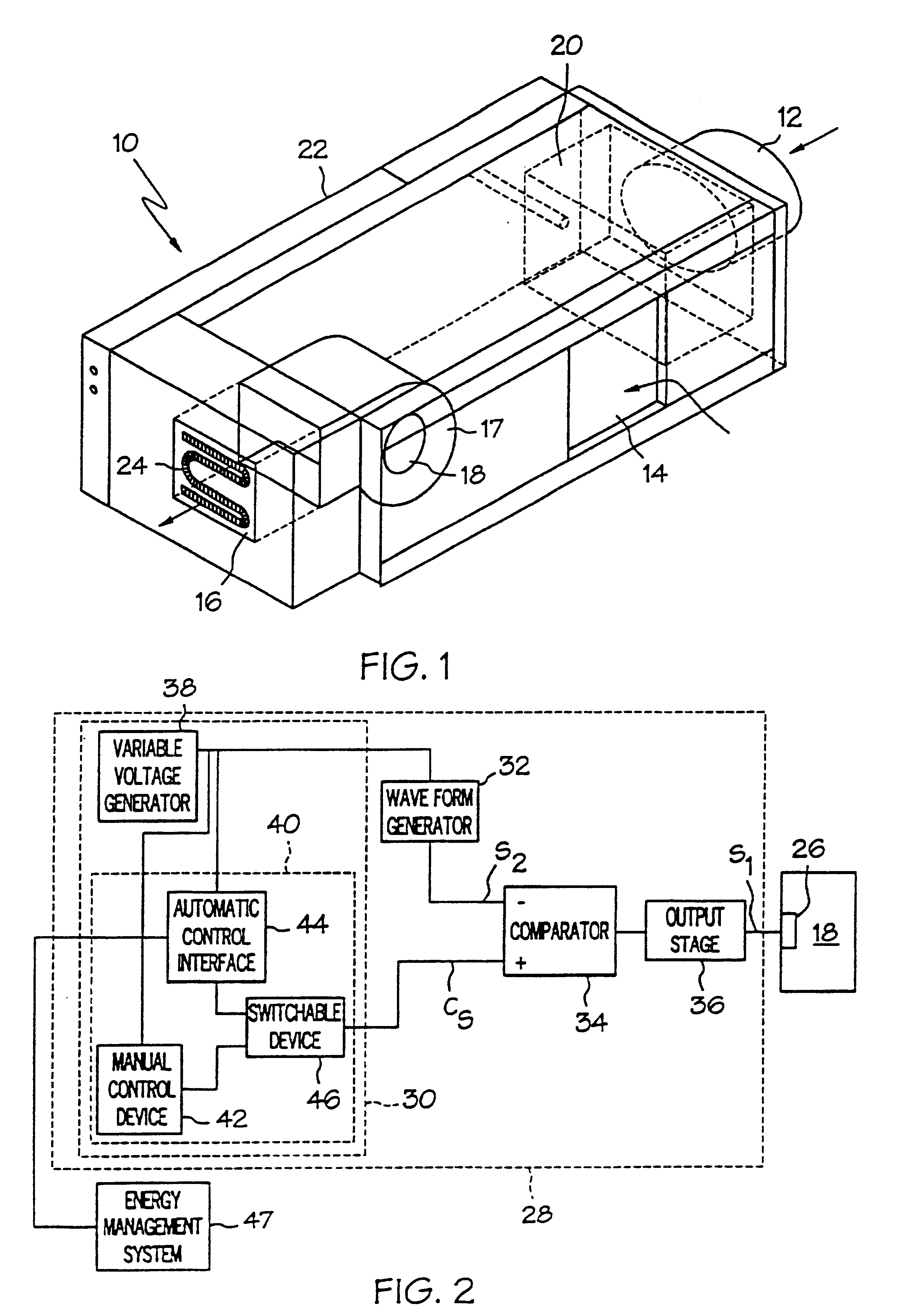 HVAC fan-powered terminal unit having preset fan CFM