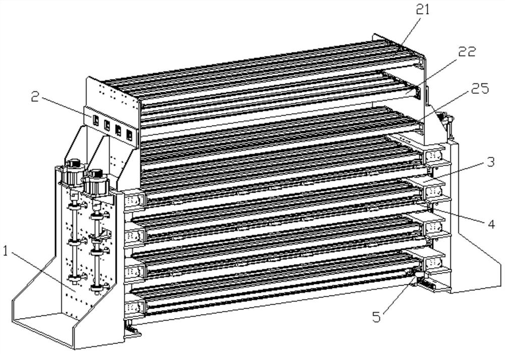 A high grammage carbon fiber yarn spreading device