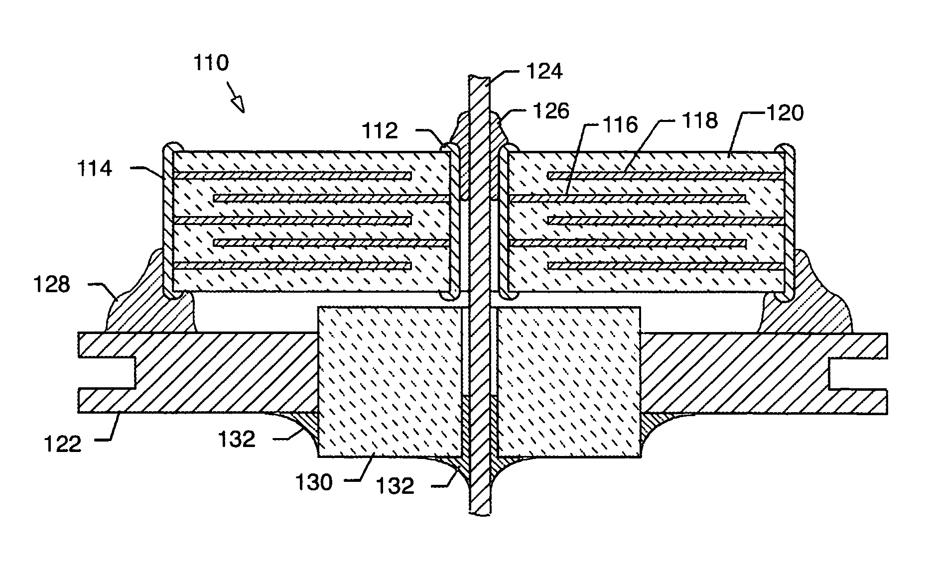 EMI filter capacitors designed for direct body fluid exposure