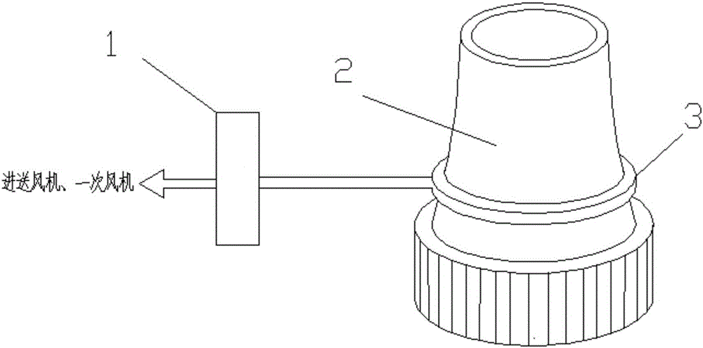 Hot air heat utilization system for indirect cooling tower