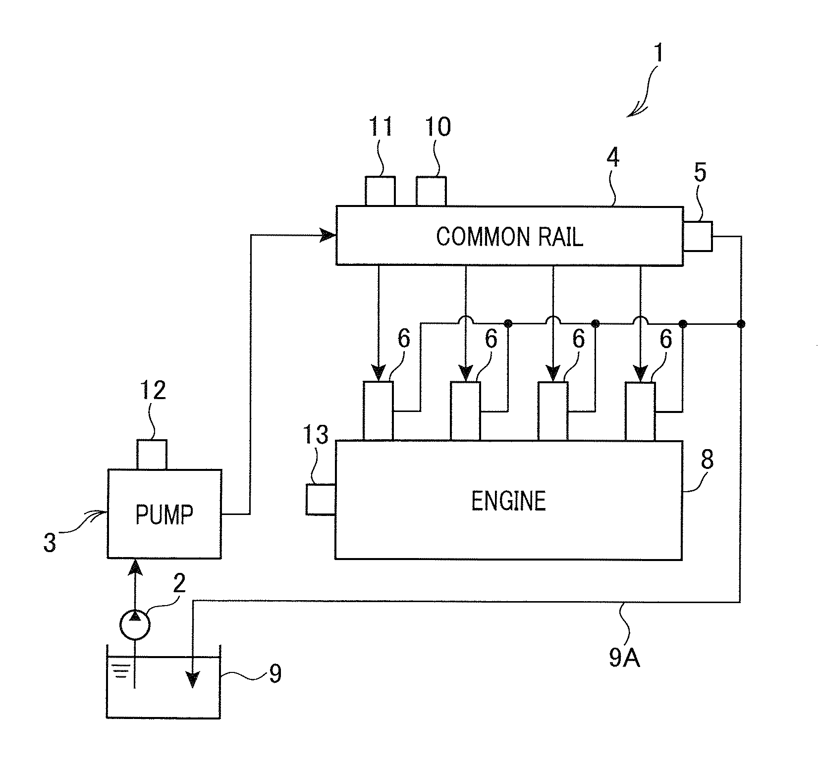 Fuel injection system for internal combustion engine