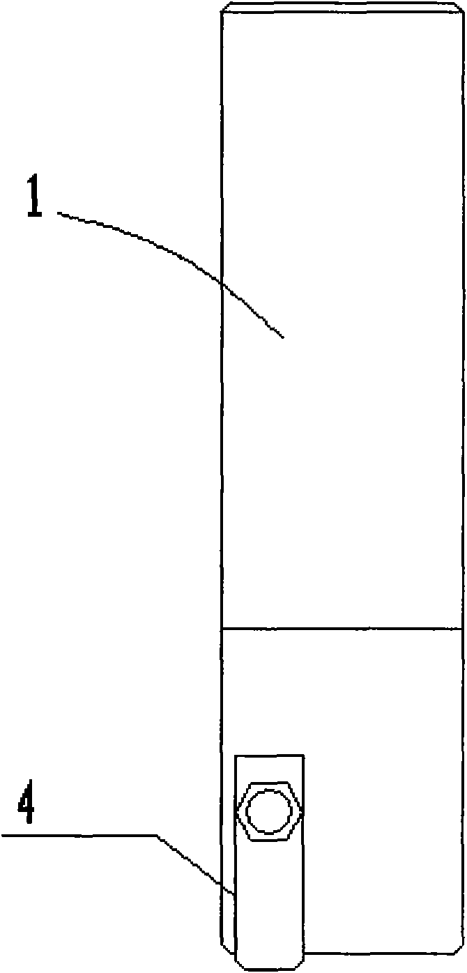 Tool for processing burrs at through position of through hole