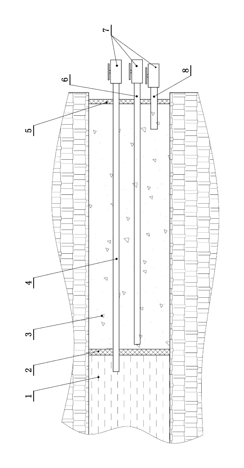 Hole sealing device for coal seam water infusion long hole