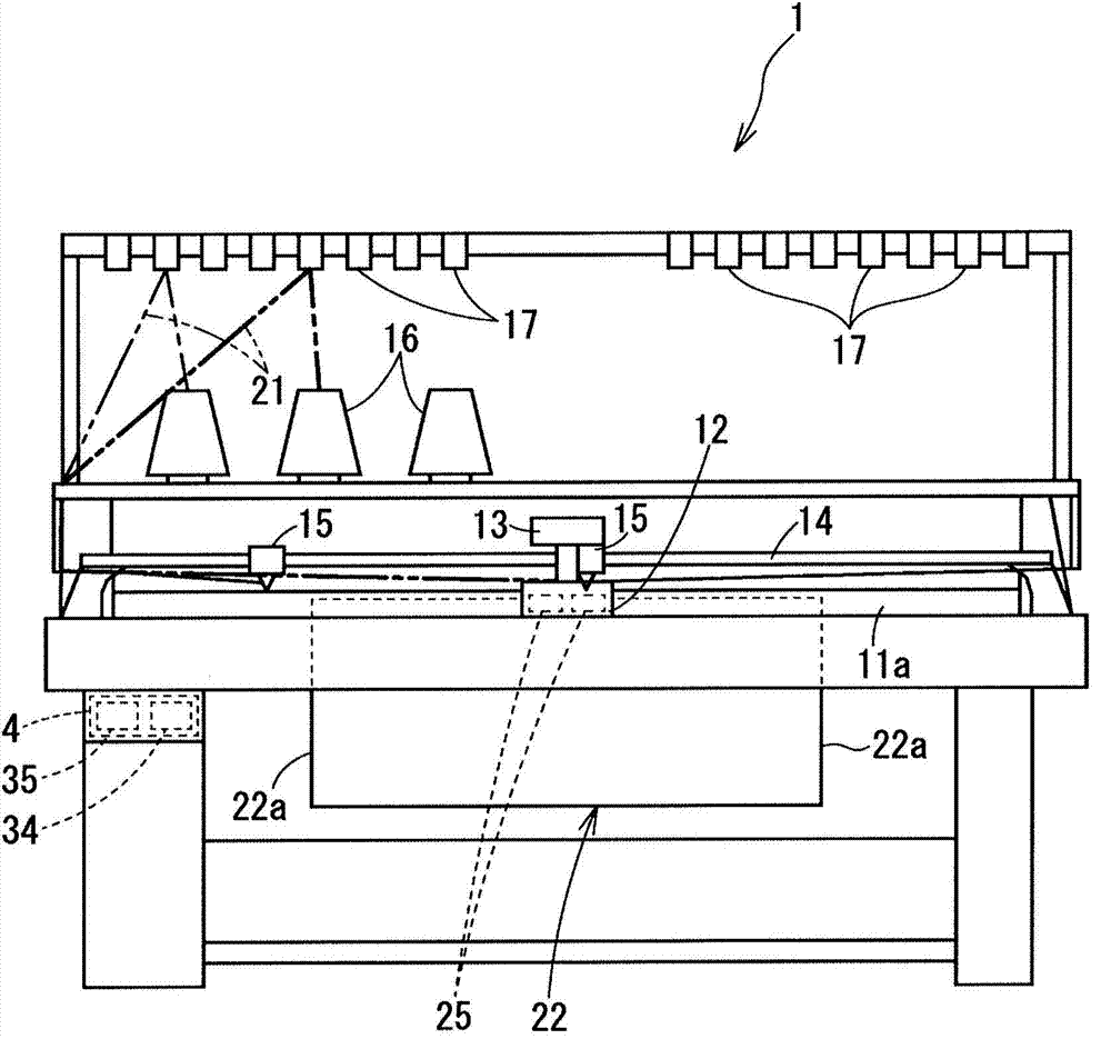 Flat knitting machine having looping press sheet and control method thereof