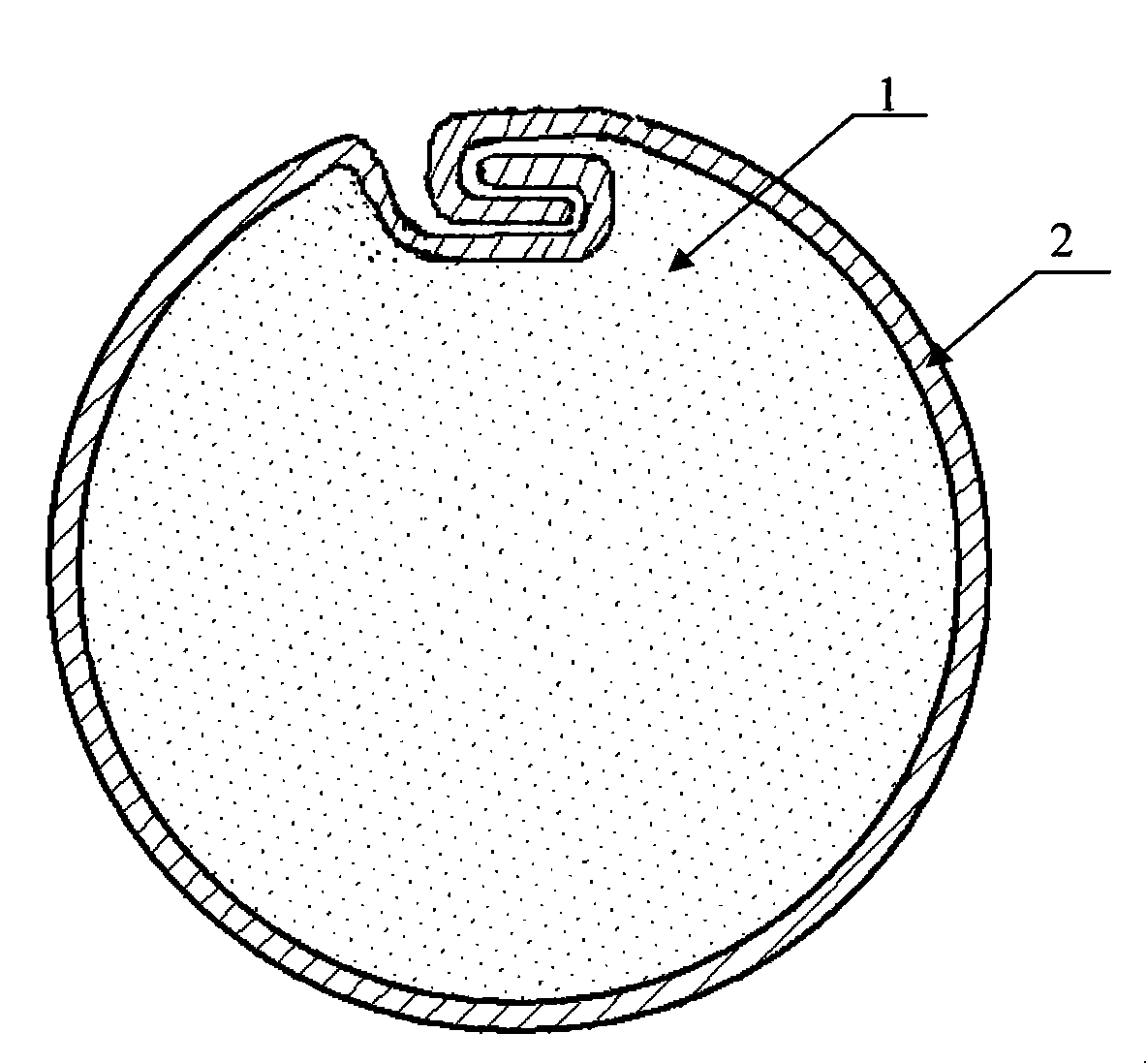 Large-diameter flux-cored wire for revolving body or wear-resistant composite board overlaying welding