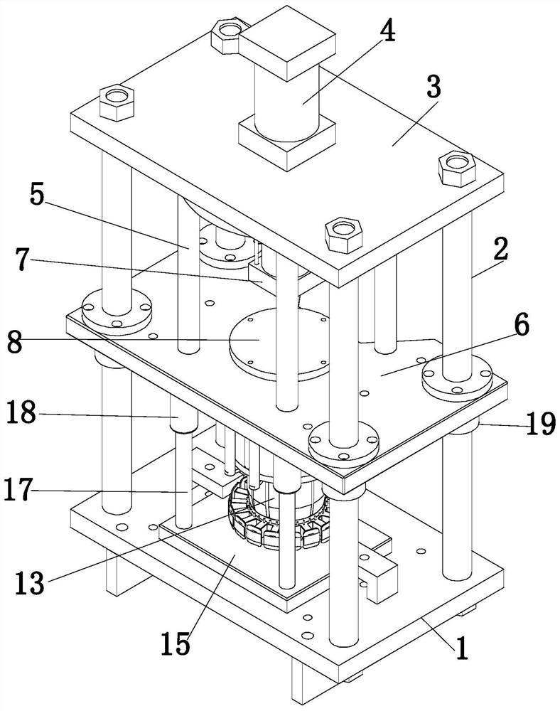 Stator wire ingot wiring crimping equipment