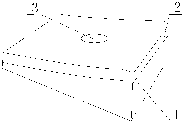 Ball mill composite liner and manufacturing method thereof