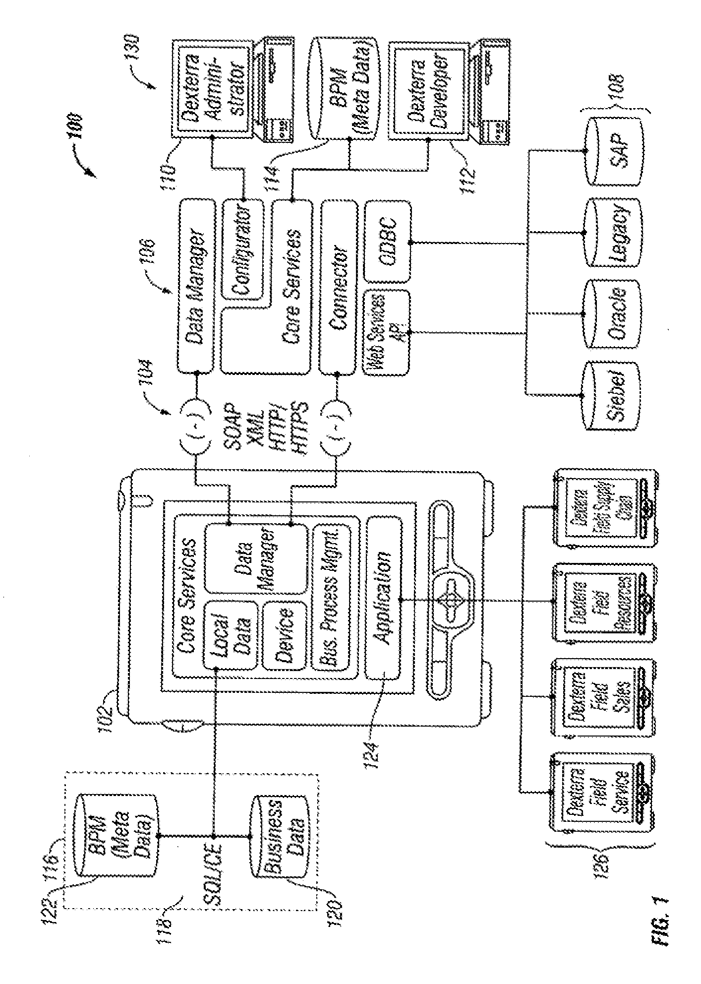 Data management for mobile data system