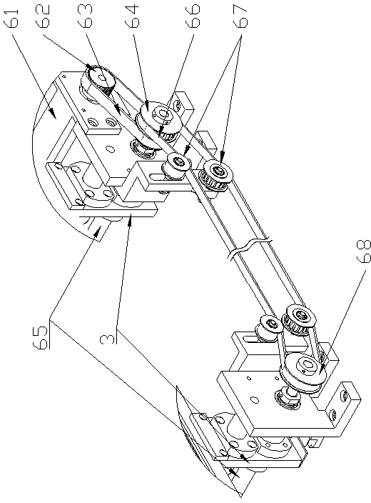 Full-automatic PCB (printed circuit board) positioning clamp