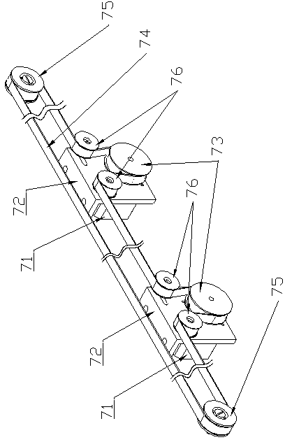 Full-automatic PCB (printed circuit board) positioning clamp