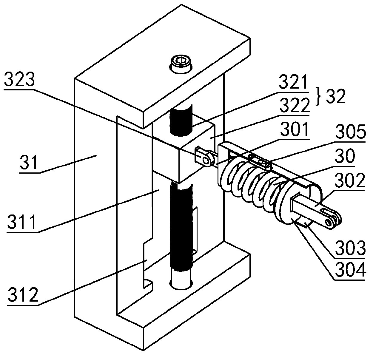 Negative stiffness adjustable zero stiffness vibration isolation device and application method thereof