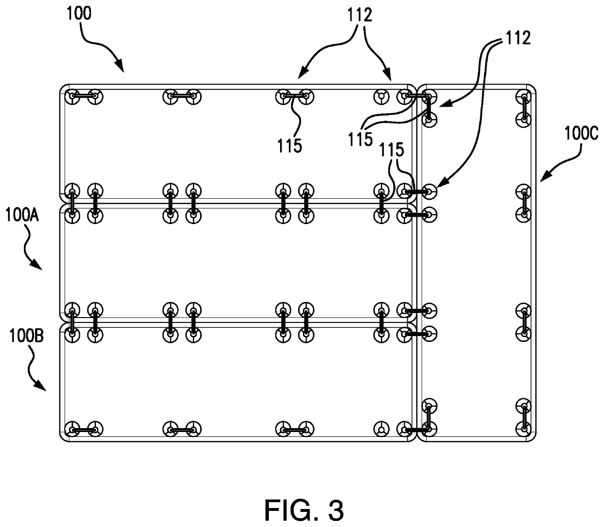 Methods, apparatus, and systems for connecting plural stand-up paddle boards together to form an extended floating platform