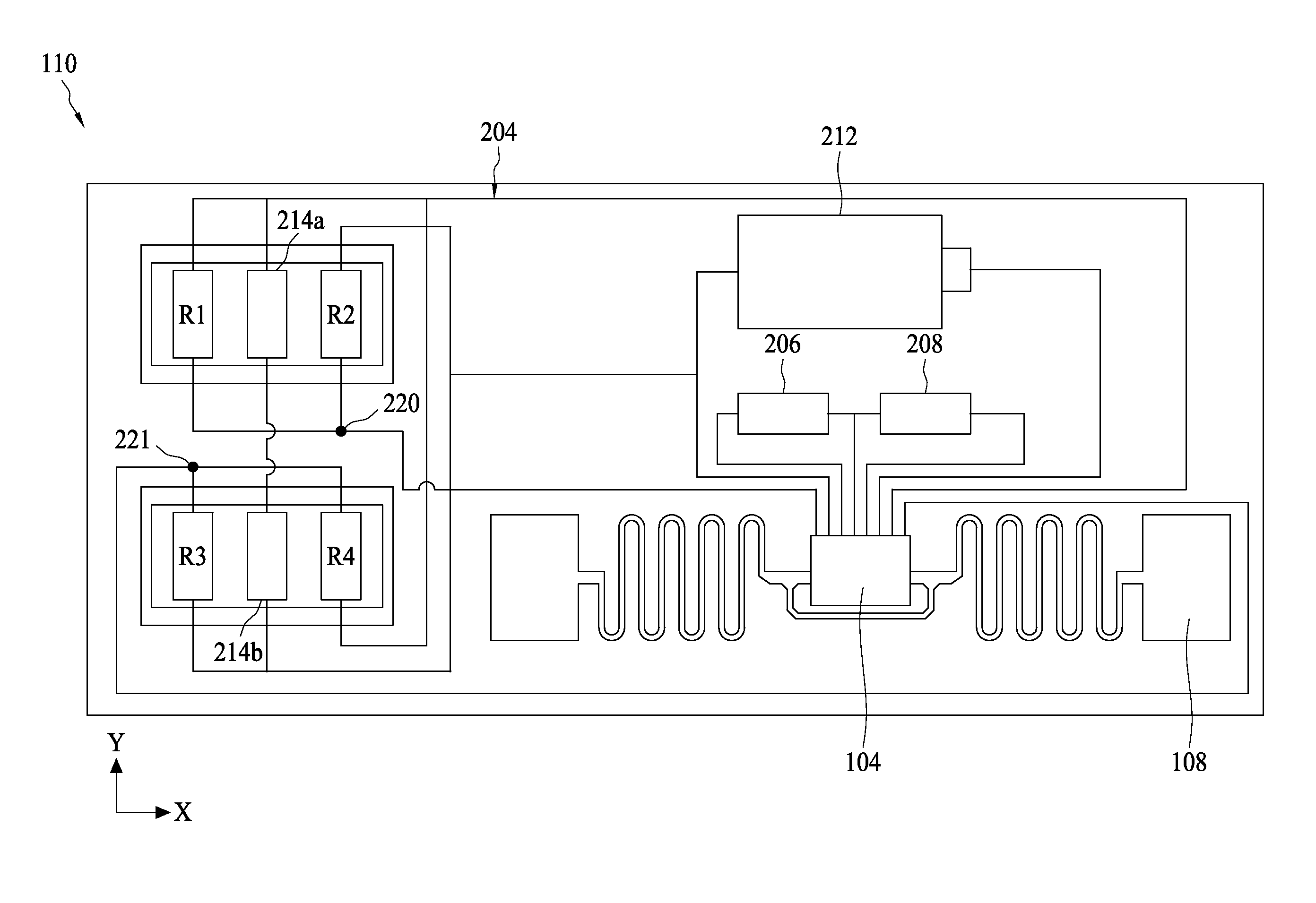 RFID based thermal bubble type accelerometer and method of manufacturing the same