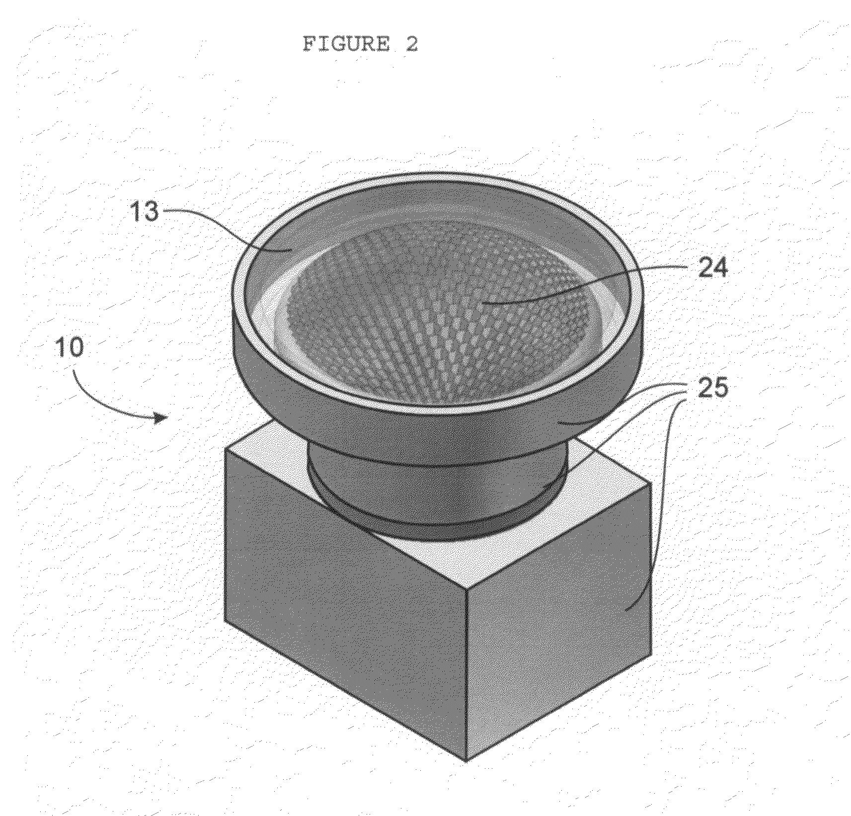 Fiber coupled artificial compound eye