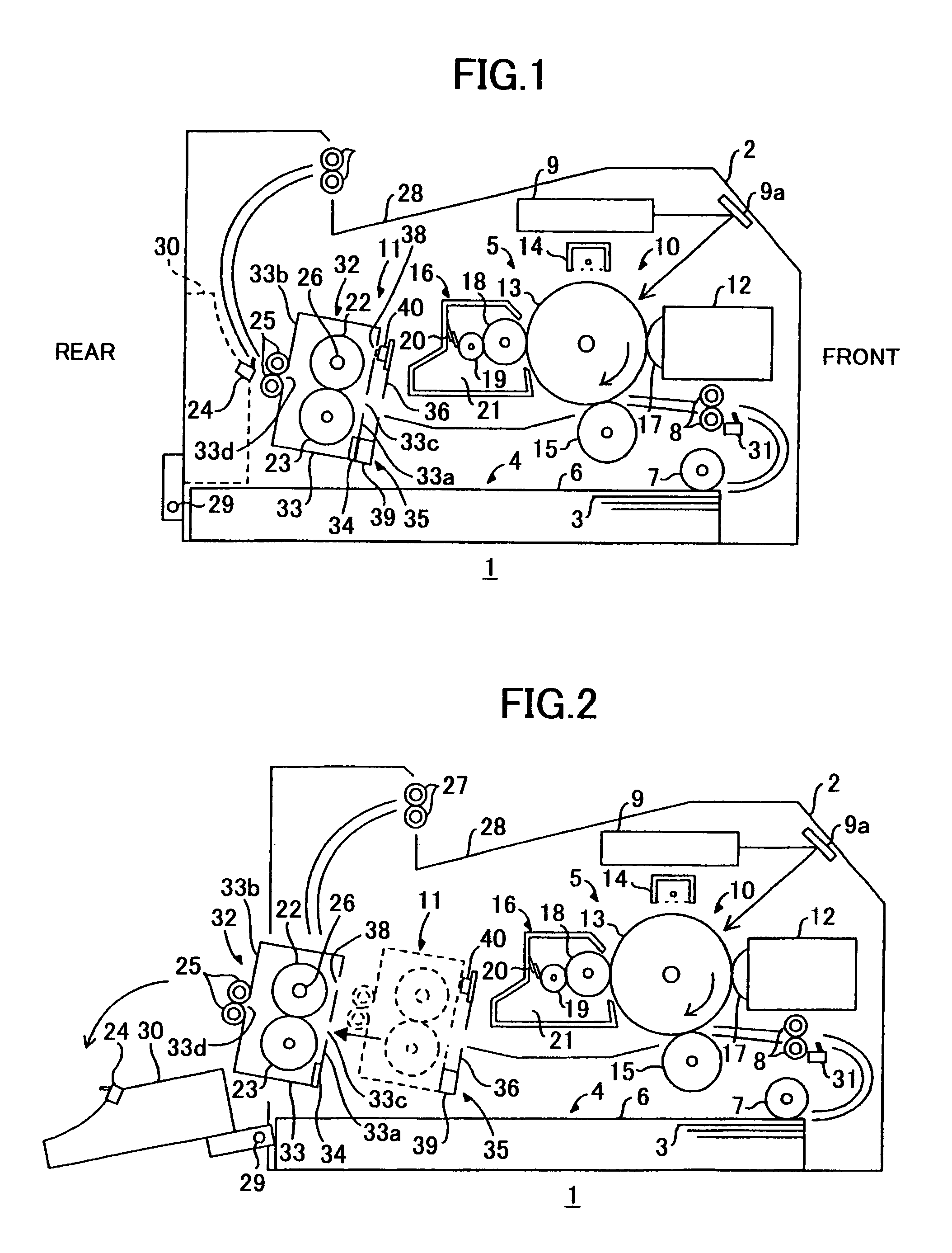 Thermal fixing device and image forming device provided with the same