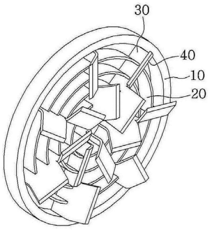 Mixing equipment for exhaust gases in automobiles