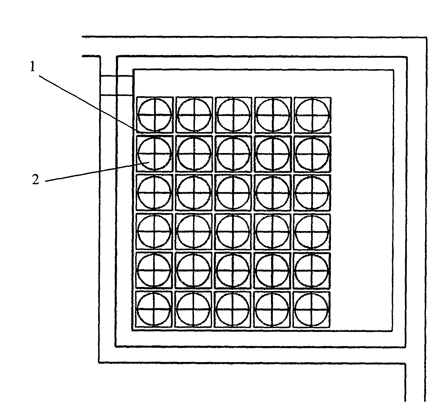 Nuclear reactor spent fuel dry type storage house