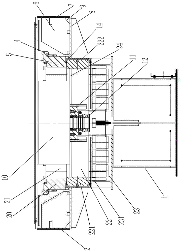 Centrifugal sand making machine