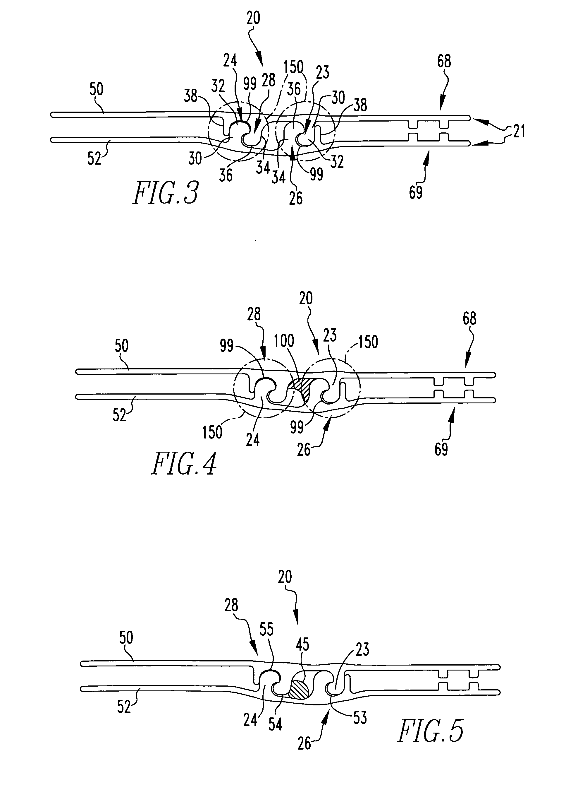 Storage system having a disposable vacuum bag