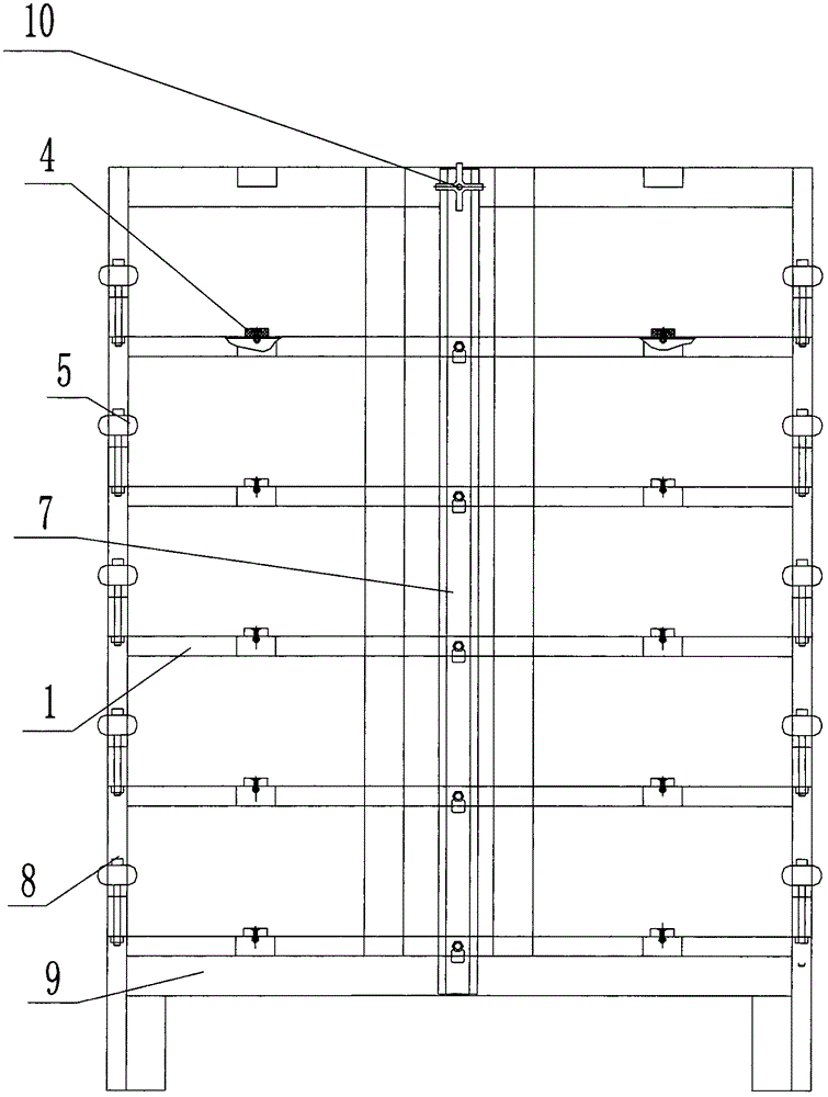 Transfer frame for electric car lithium ion batteries