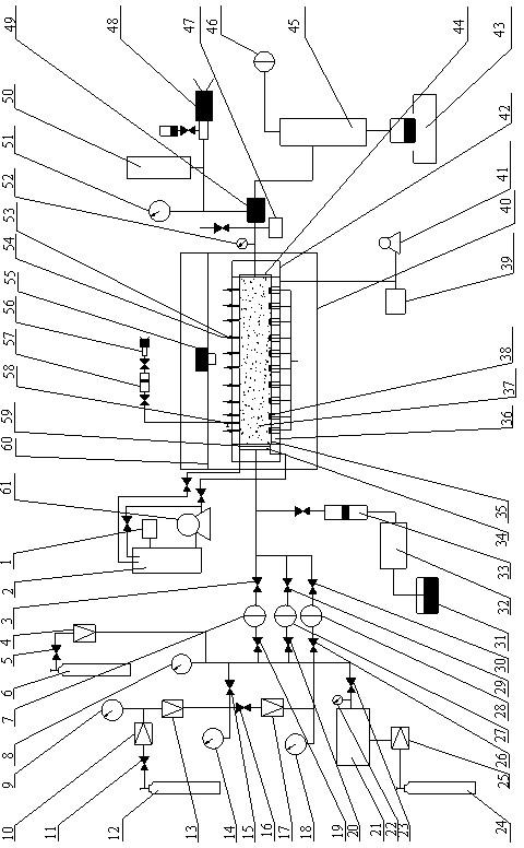 Experimental apparatus and method for researching response characteristic of natural gas hydrate stratum to drilling fluid intrusion