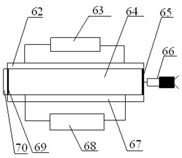 Experimental apparatus and method for researching response characteristic of natural gas hydrate stratum to drilling fluid intrusion