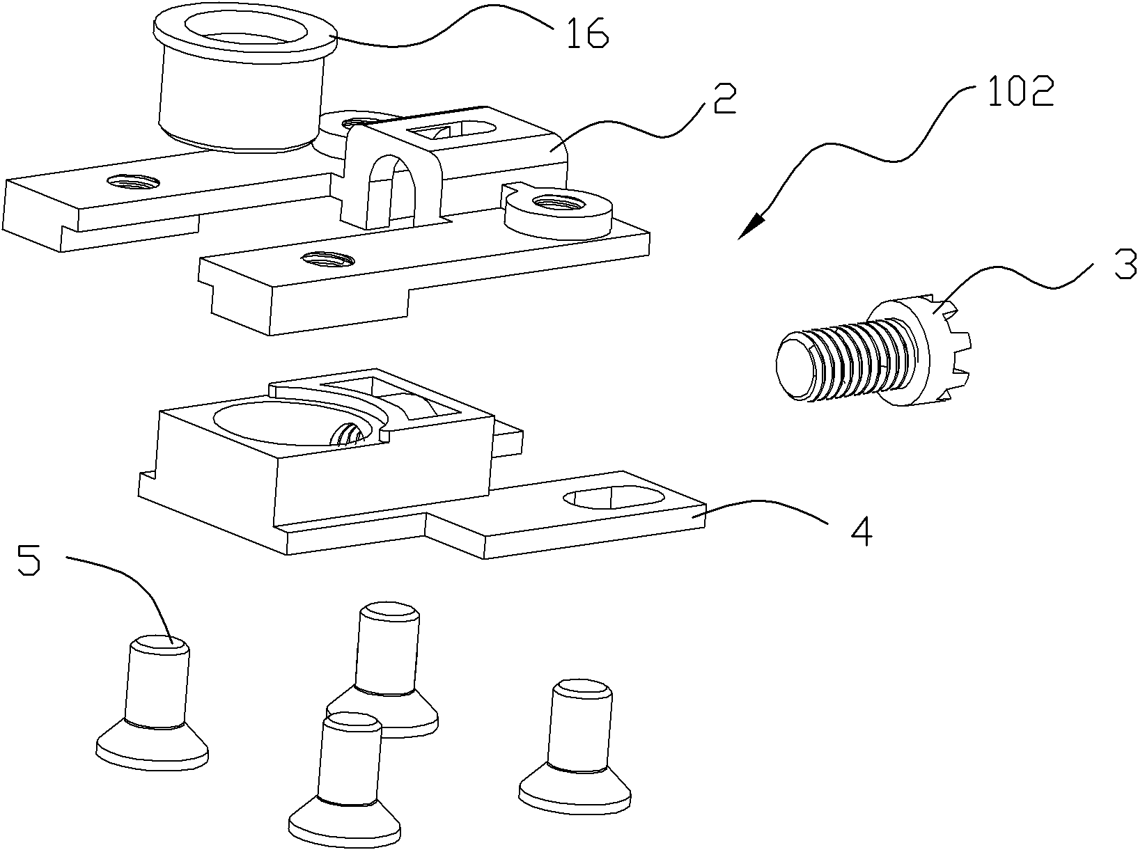 Three-dimensional adjustable hinge device