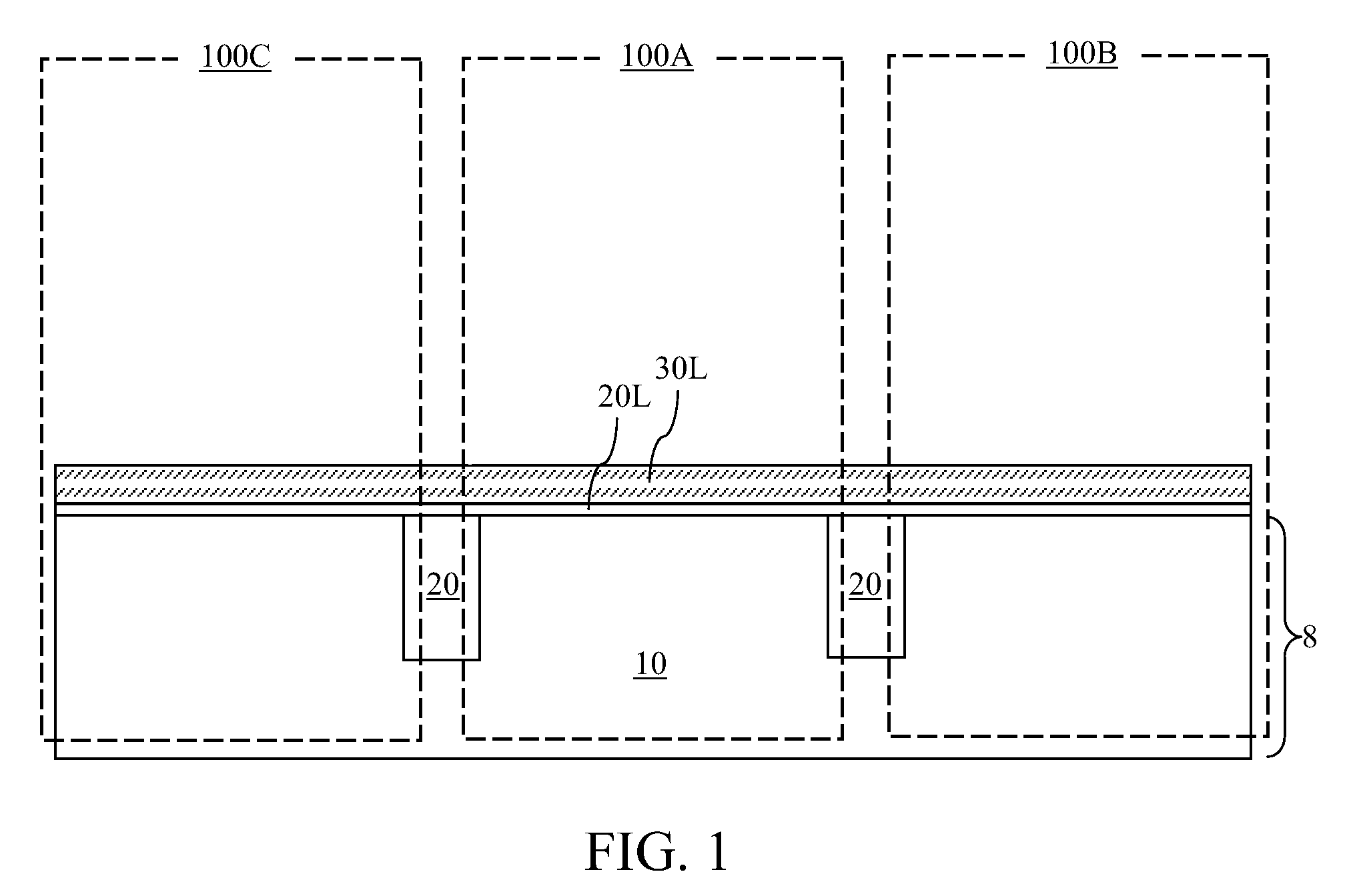 Metal gate compatible flash memory gate stack