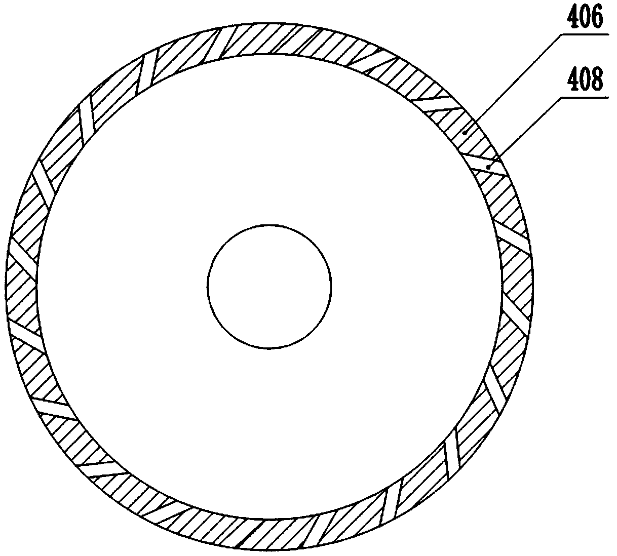 High-temperature waste gas dust collection method