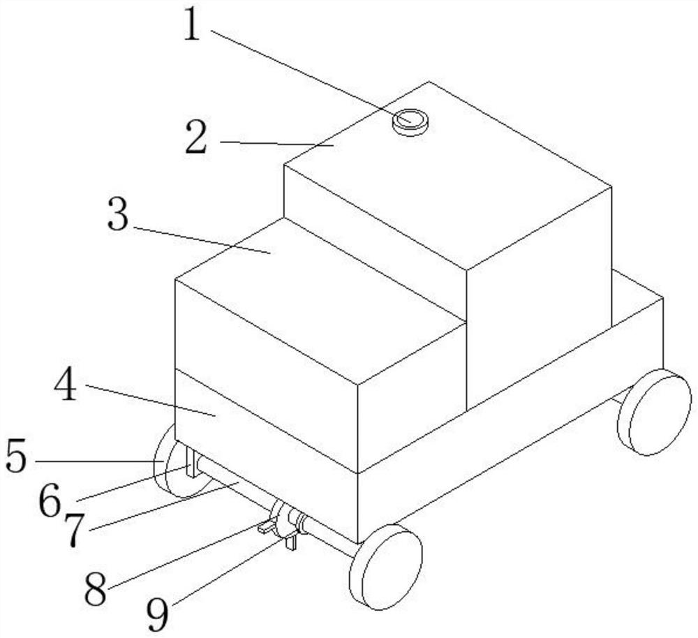 Seed sowing device for agricultural planting