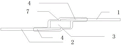 180-degree axial element and processing method thereof