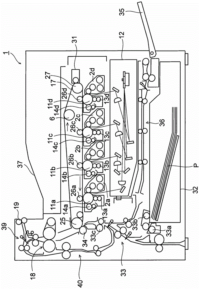 Developing device and image forming device including the developing device