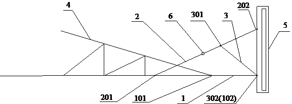 Communication antenna mounting support and power communication shared tower with same