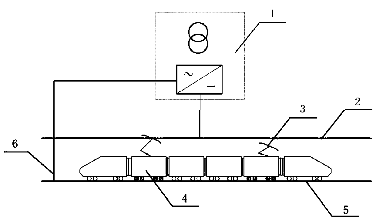 Grounding system suitable for urban rail transit