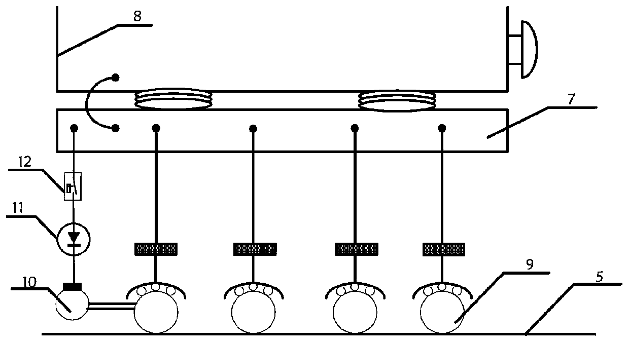 Grounding system suitable for urban rail transit