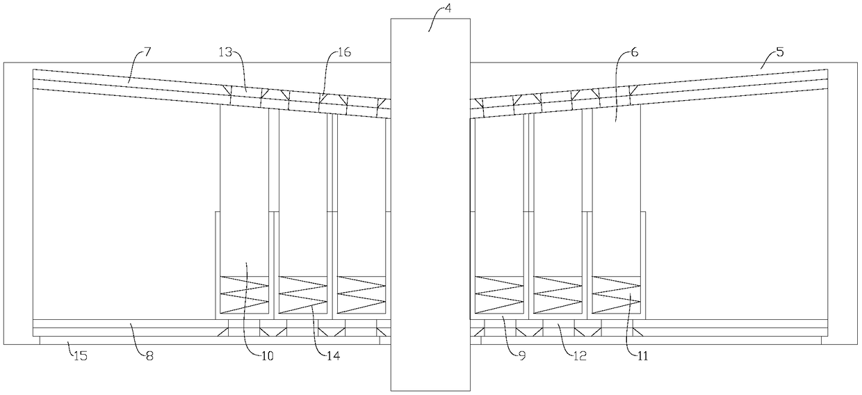 Novel powder discharging device