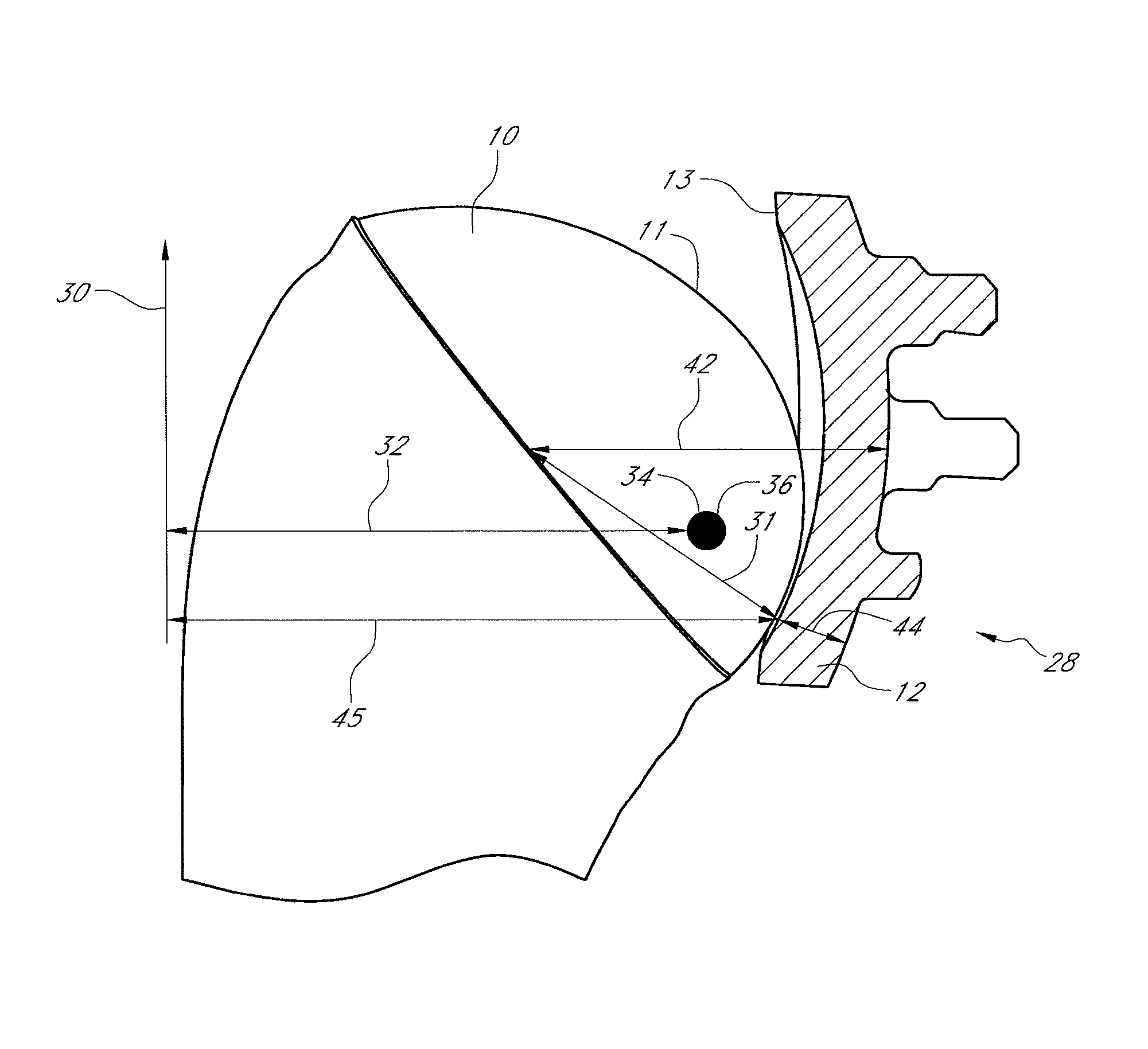 Non-spherical articulating surfaces in shoulder and hip replacement