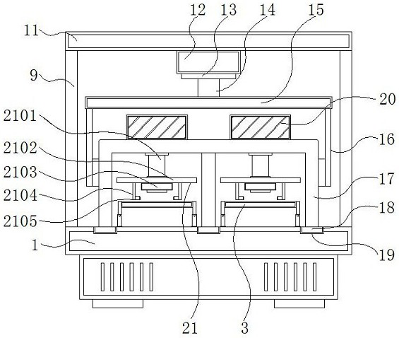 Automobile key battery automatic assembling equipment with anti-dislocation performance