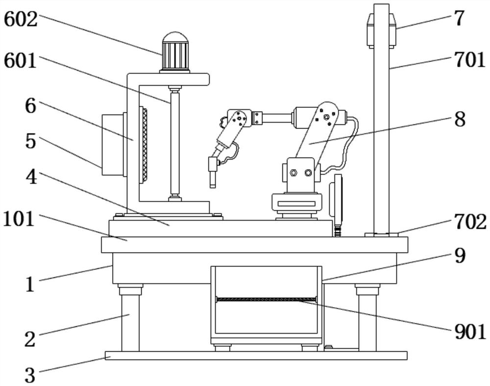 Multi-deformation casting grinding machining equipment and grinding method thereof