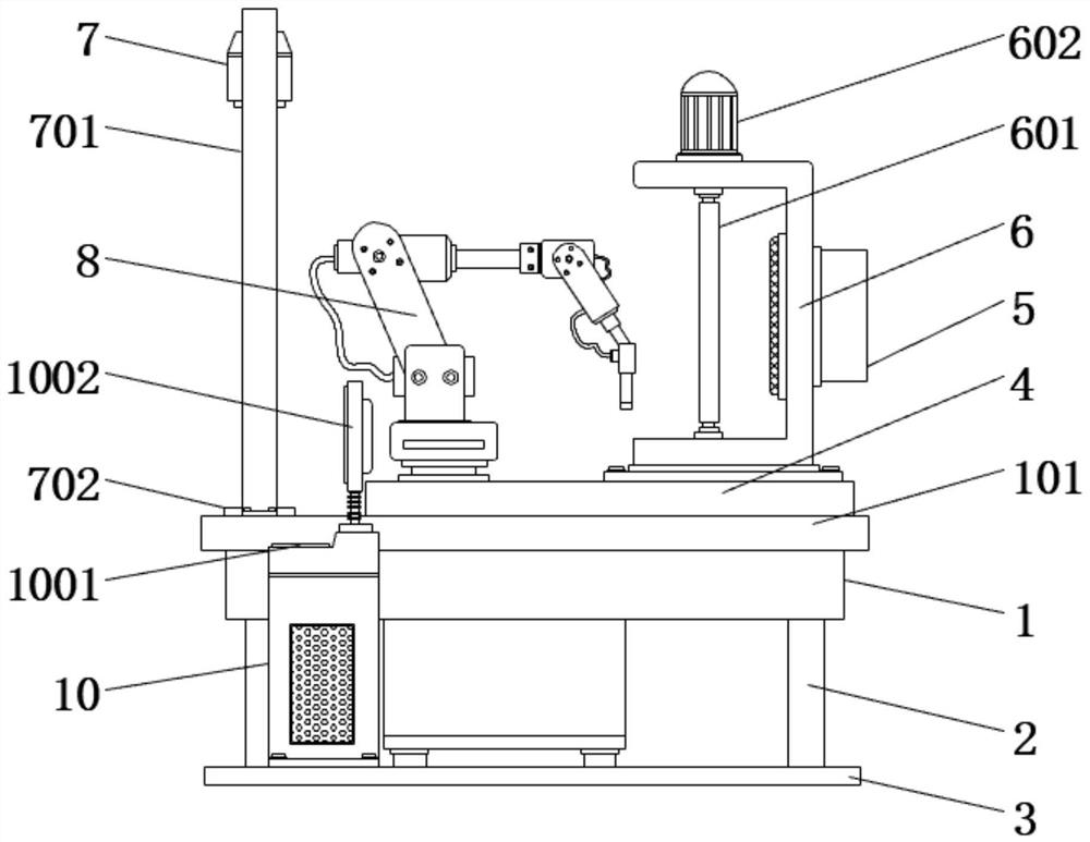 Multi-deformation casting grinding machining equipment and grinding method thereof