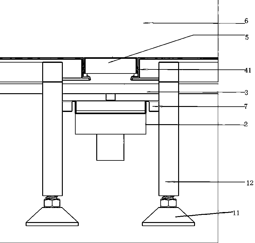 Fast and high-efficiency integrated ground