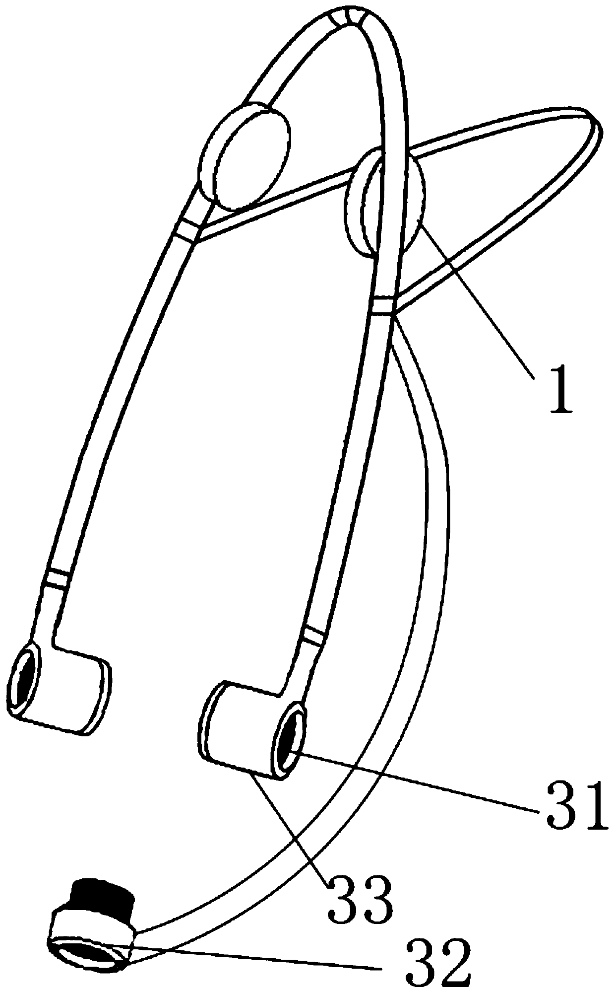 Treatment device for treating Alzheimer's disease (AD)