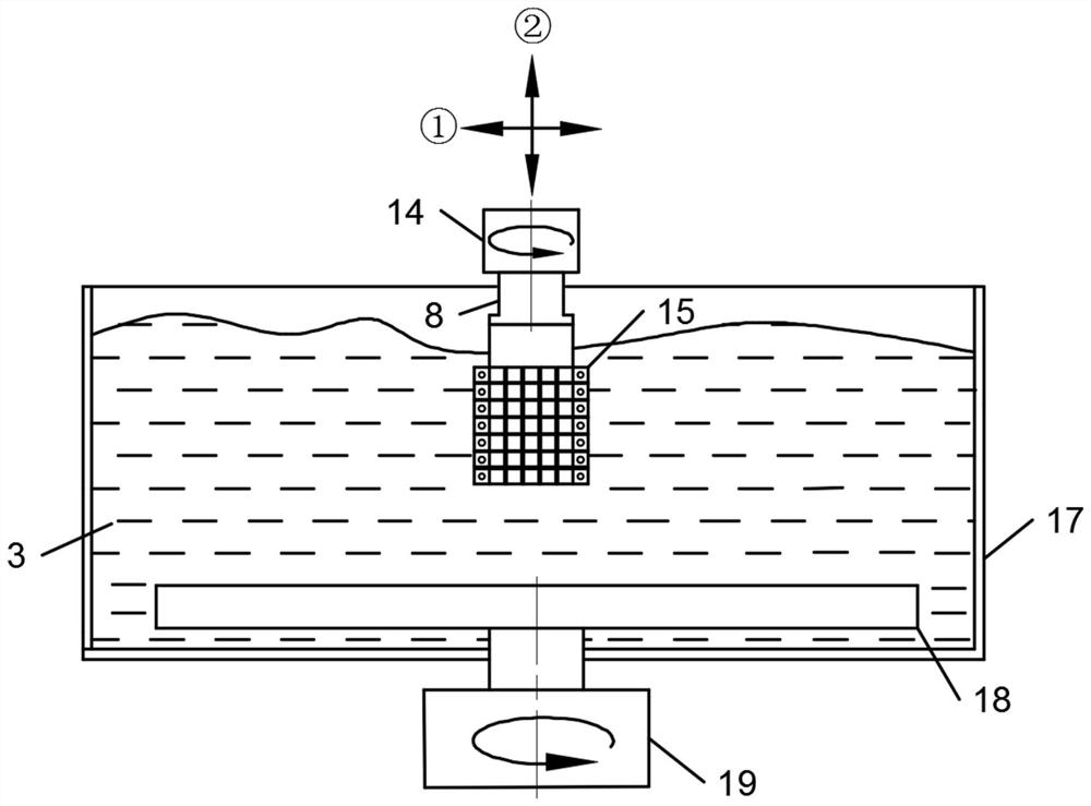 Complicated structure polishing method and device